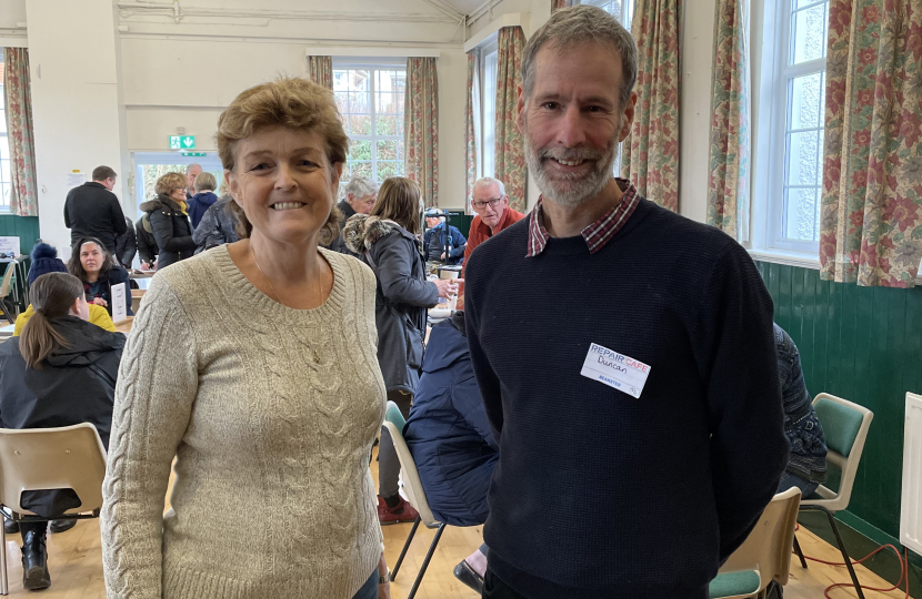 Cllr Val Springett at repair cafe