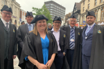 Conservatives outside Town Hall